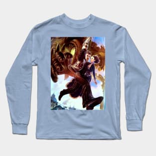 Songbird Grabbing Booker Bioshock Infinite Long Sleeve T-Shirt